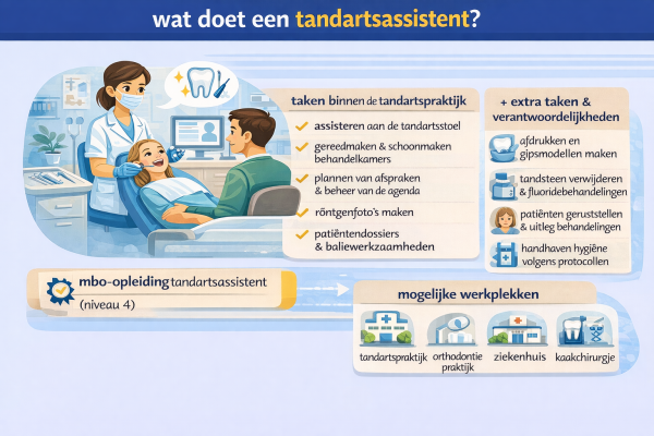 Wat doet een tandartsassistent